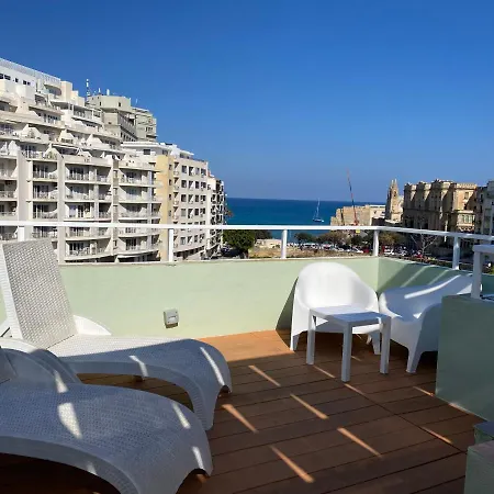 Vakantiehuis Balluta Bay House With Seaviews *